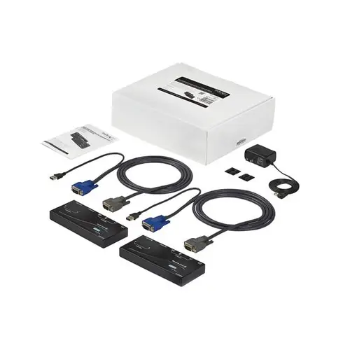 Extensor de Consola KVM por Cat 5 Ethernet (150m) con USB y Vídeo VGA - Imagen 6