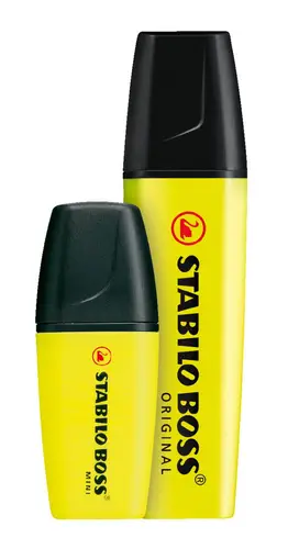 BOSS MINI marcador 5 pieza(s) Punta de cincel Azul, Verde, Naranja, Rosa, Amarillo - Imagen 5