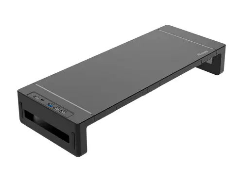 650883 soporte para monitor Escritorio Negro - Imagen 1