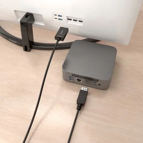 Cable conversor DisplayPort a HDMI 4K@60Hz, DP/M-HDMI/M, Negro, 1.0m - Imagen 5
