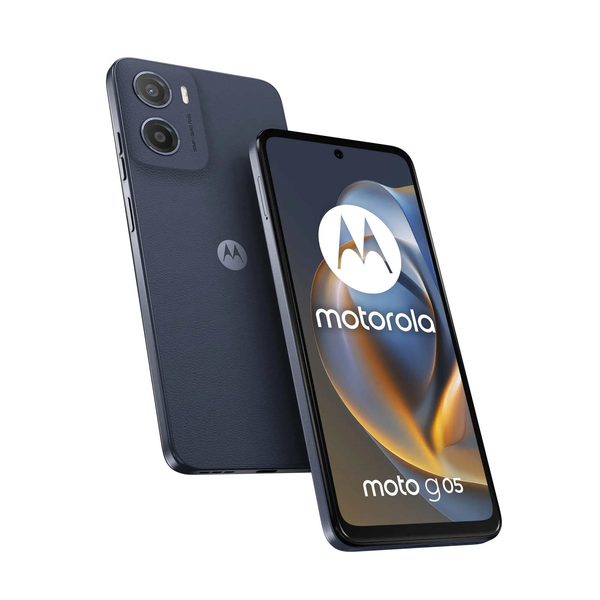 moto g05 16,9 cm (6.67") SIM doble Android 15 4G USB Tipo C 4 GB 128 GB 5200 mAh Azul