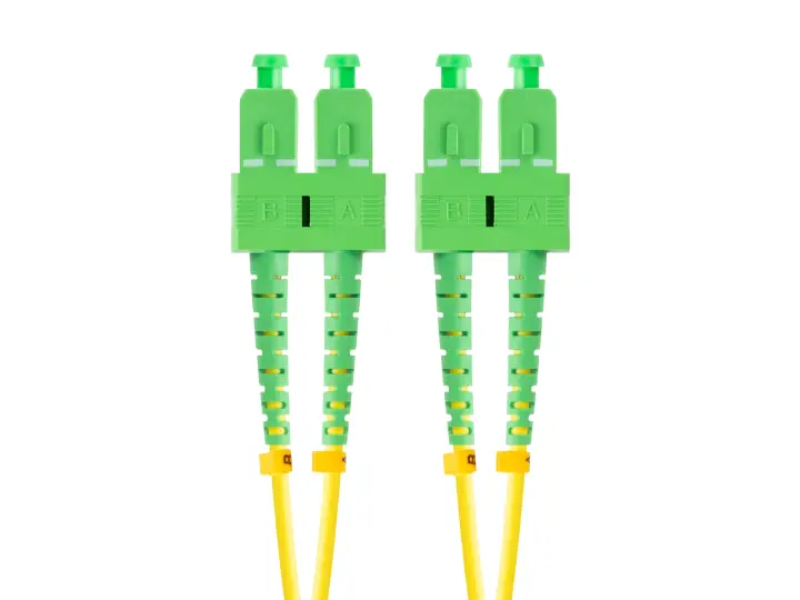 FO-SASA-SD11-0020-YE cable de fibra optica 2 m SC G.657.A1 Verde, Amarillo