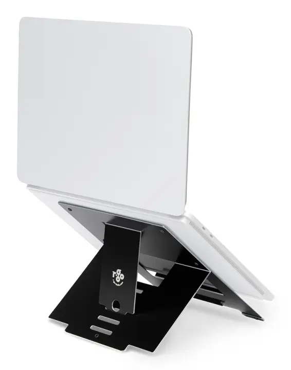 Soporte para portátil R-Go Riser Flexible, elevador plegable aju..