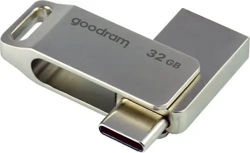 ODA3 unidad flash USB 32 GB USB Type-A / USB Type-C 3.2 Gen 1 (3.1 Gen 1) Plata - Imagen 3
