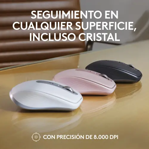 910-006929 ratón Oficina mano derecha RF Wireless + Bluetooth Laser 8000 DPI - Imagen 9