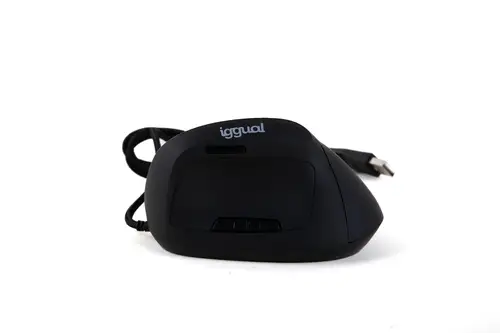 Ratón vertical USB ERGO-V 2400DPI negro - Imagen 4