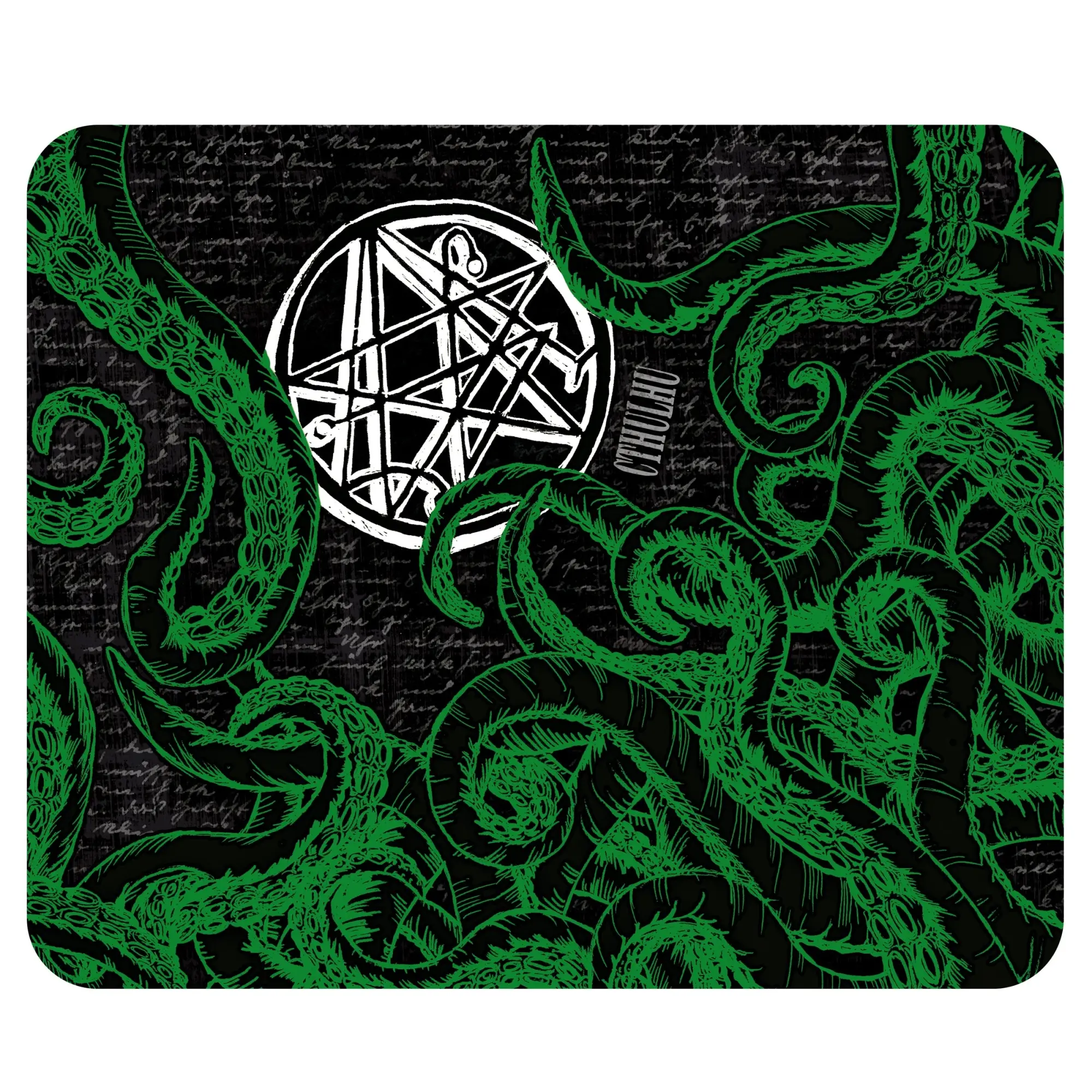 ABYACC461 alfombrilla para ratón Alfombrilla de ratón para juegos Negro, Verde