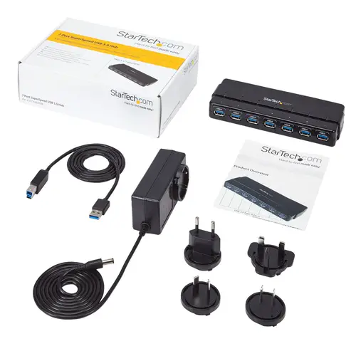 Concentrador Ladrón USB 3.0 de 7 Puertos - 5Gbps - Hub de Sobremesa - Imagen 7