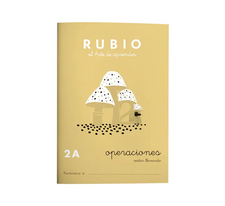 CUADERNO RUBIO A5 OPERAC.y PROBLEMAS  2A - Pack de 10 unidades