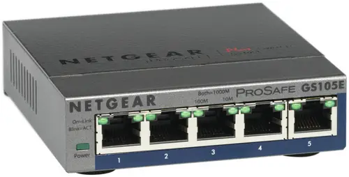 GS105E-200PES switch Gestionado L2/L3 Gigabit Ethernet (10/100/1000) Gris - Imagen 3
