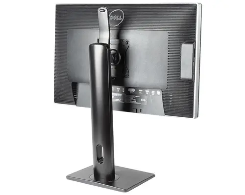 Soporte para un Monitor - Base para Monitor con Ajuste de Altura - para Monitores VESA de hasta 32" (7kg) - Soporte Ergonómico para Escritorio - con Inclinación/Giro/Rotación - Imagen 11