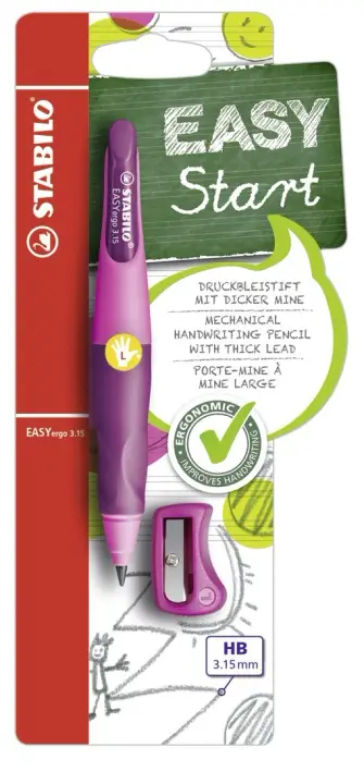 EASYergo 3.15 lápiz mecánico 3,15 mm HB 1 pieza(s)