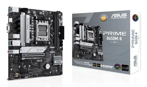 PRIME B650M-K AMD B650 Zócalo AM5 micro ATX - Imagen 1