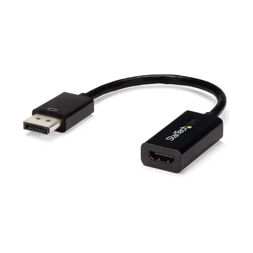 Conversor de Vídeo DisplayPort a HDMI con Audio  Adaptador Activo DP 1.2 para Ordenadores de Sobremesa/Laptops  4K @ 30Hz - Imagen 1