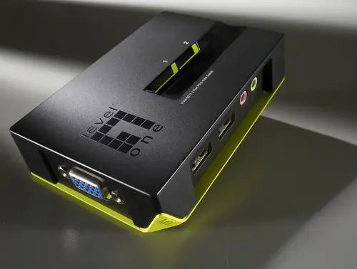 Switch KVM de 2 puertos USB con audio - Imagen 2