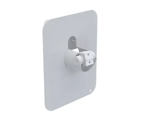SpacePole Kiosk SKS001-32 accesorio para terminal de punto de venta Base POS Blanco Metal - Imagen 1