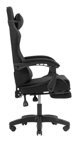 SILLA GAMER MARS GAMING MGCXFGRB NEGRA RECLINABLE REPOSABRAZOS AJUSTABLE REPOSAPIES COJINES ACABADO TEXTIL - Imagen 8