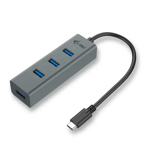 Metal USB-C HUB 4 Port - Imagen 1