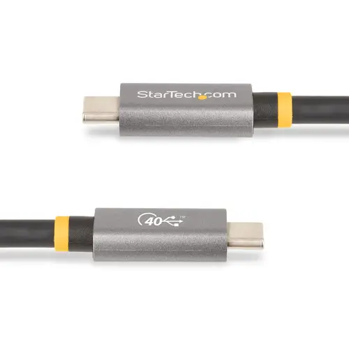 Cable USB4 de 1m - Cable USB-C Certificado USB-IF 40Gbps - Cable USB Tipo C - Power Delivery PD de 100W 5A - Modo Alt DP 8K 120Hz/4K 240Hz - Compatible con Thunderbolt - Imagen 4