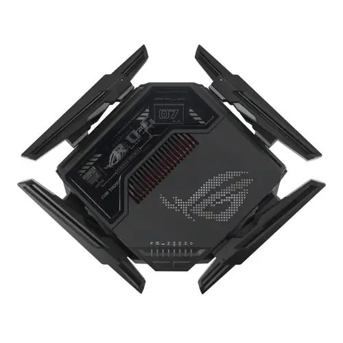 ROG Rapture GT-BE98 router inalámbrico 10 Gigabit Ethernet Quad-band (2.4 GHz / 5 GHz-1 / 5 GHz-2 / 6 GHz) Negro - Imagen 9