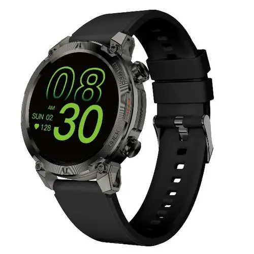 NXSWTRAILROUND Relojes inteligentes y deportivos 3,53 cm (1.39") Digital 360 x 360 Pixeles Pantalla táctil Negro - Imagen 5