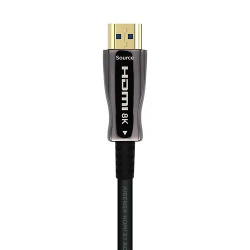 Cable HDMI V2.1 AOC Ultra Alta Velocidad / HEC 8k@60Hz 4k@120Hz 4:4:4 48Gbps, A/M-A/M, Negro, 40m - Imagen 3