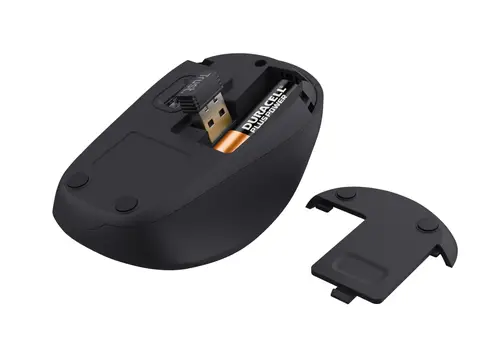 Yvi+ ratón Oficina mano derecha RF inalámbrico Óptico 1600 DPI - Imagen 4