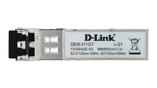 DEM-311GT red modulo transceptor Fibra óptica 1000 Mbit/s SFP 850 nm - Imagen 2