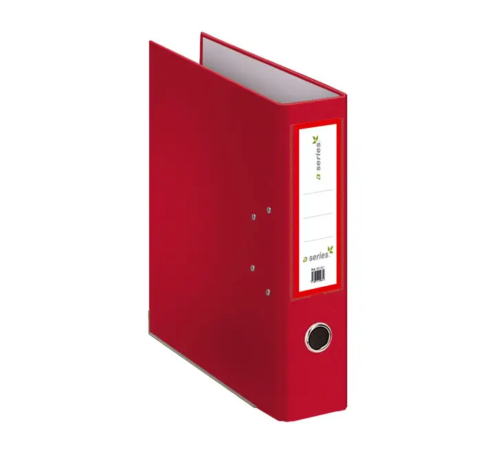 ARCHIV. PALANCA A-SERIES A4 65MM ROJO AS1301