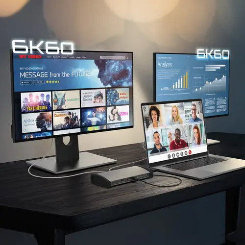 JTD562-EN - Estación de acoplamiento 8K Thunderbolt 4 - UE - Imagen 7