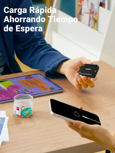 10191 cargador de dispositivo móvil Universal Negro Corriente alterna Carga rápida Interior - Imagen 7