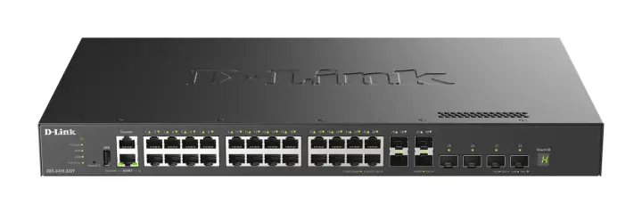 DXS-3410-32XY switch Gestionado L3 Fast Ethernet (10/100) Negro