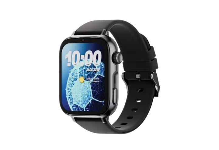 SaveWatch Plus 2 4,7 cm (1.85") AMOLED Digital 410 x 502 Pixeles Pantalla táctil 4G Negro Wifi GPS (satélite)
