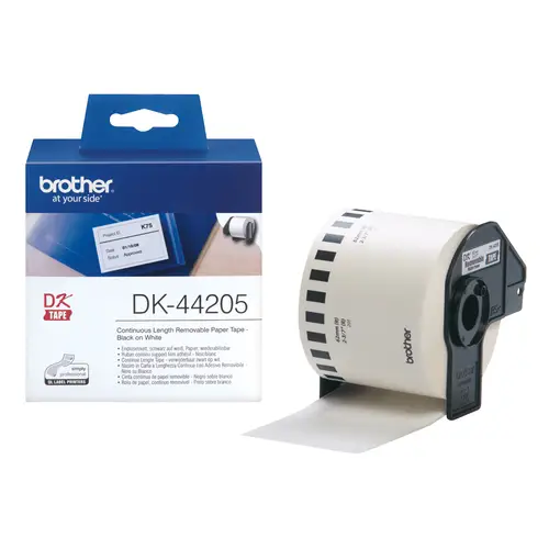 DK-44205 cinta para impresora de etiquetas Negro sobre blanco - Imagen 1