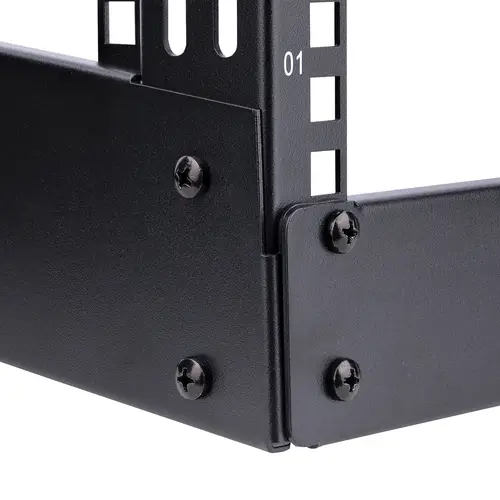 Rack 4U de 19" de Marco Abierto para Sobremesa con 2 Columnas - Rack para Equipos de Ordenador, AV o de Datos con Capacidad de Carga de 42kg - con Tuercas/Tornillos Enjaulados - Imagen 7