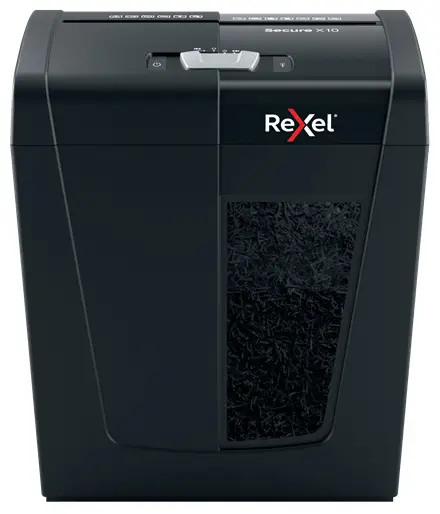 Secure X10 triturador de papel Corte cruzado 70 dB Negro