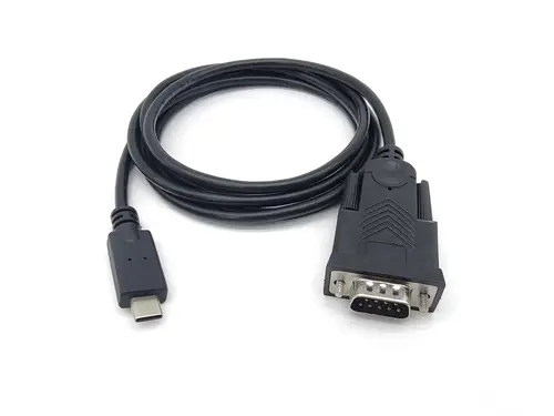Cable USB-C a serie (DB9), M/M, 1,5 m - Imagen 2