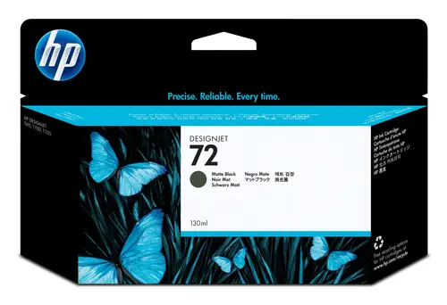 Cartucho de tinta DesignJet 72 negro mate de 130 ml - Imagen 1