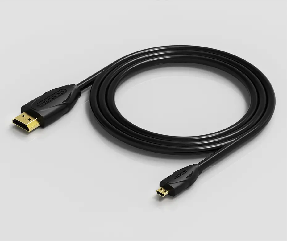 Cable HDMI VAA-D03-B300/ HDMI Macho - Mini HDMI Macho/ 3m/ Negro