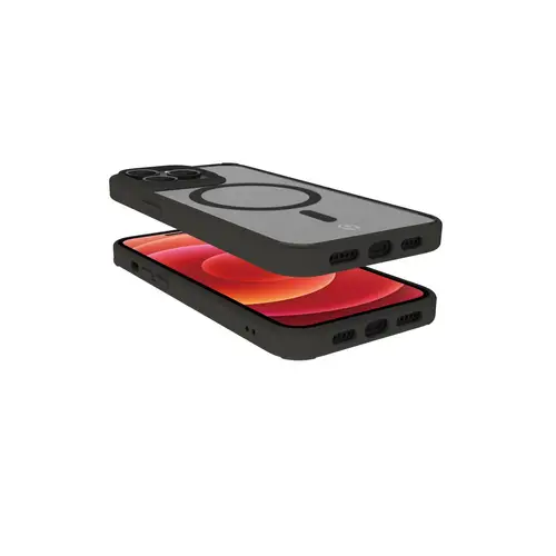 Magmatt funda para teléfono móvil 15,5 cm (6.1") Negro, Transparente - Imagen 4