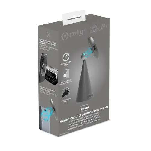 MAGSTANDCHARGE cargador de dispositivo móvil Plata Interior - Imagen 6