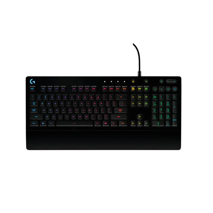 920-008086 teclado Juego USB QWERTY Español Negro