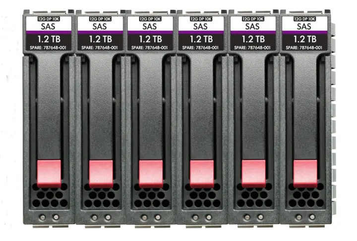 MSA 14.4TB SAS 12G Enterprise 10K SFF (2.5in) M2 3yr Wty 6-pack HDD Bundle