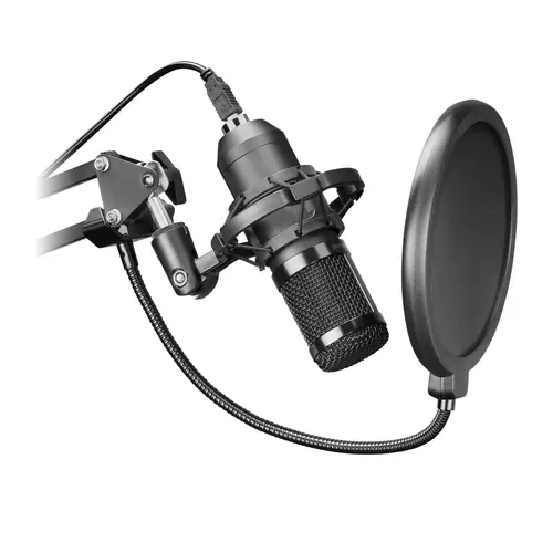 MMICPRO, Micrófono PC USB, Condensador, Ultra-alta Definición Streamings, ASMR, Negro - Imagen 1