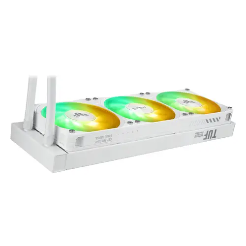 TUF Gaming LC III 360 ARGB LCD White Edition Procesador Sistema de refrigeración líquida todo en uno 12 cm Blanco 1 pieza(s) - Imagen 6
