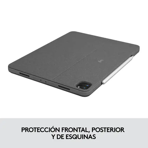 920-010211 teclado para móvil QWERTY Español Smart Connector Gris - Imagen 9
