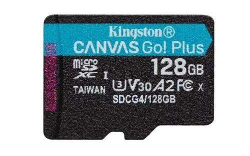 Tarjeta microSDXC Canvas Go Plus Gen4 de 128 GB, 200 MB/s, A2 U3 V30 y adaptador - Imagen 2