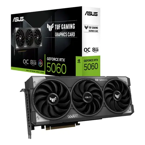 TUF Gaming TUF-RTX5060-O8G-GAMING NVIDIA GeForce RTX 5060 8 GB GDDR7 - Imagen 10