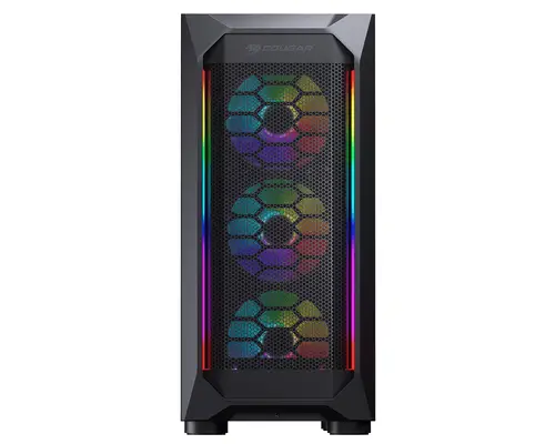 CGR-5VM6B-MESH-G-RGB Midi Tower Negro - Imagen 2