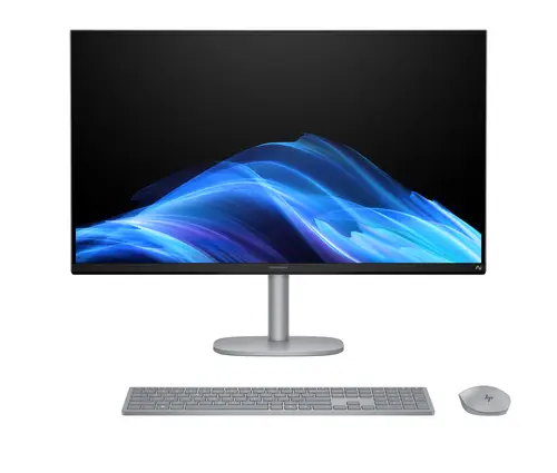 OmniStudio X All-in-One Desktop Next Gen AI 32-c1010ns PC Copilot+ PC Intel Core Ultra 7 258V 80 cm (31.5") 3840 x 2160 Pixeles PC todo en uno 32 GB LPDDR5x-SDRAM 1 TB SSD Windows 11 Home Wi-Fi 7 (802.11be) Plata - Imagen 1